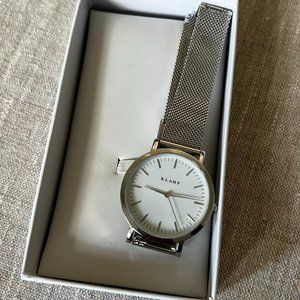 KLARF Minimalist Design Silver Watch